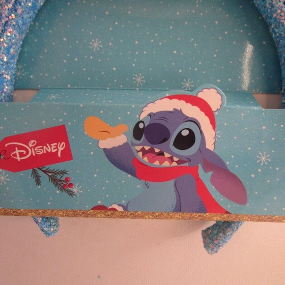 Disney Lilo & Stitch Fashion Santa Headband Girls Christmas dress-up costume New - Picture 7 of 8